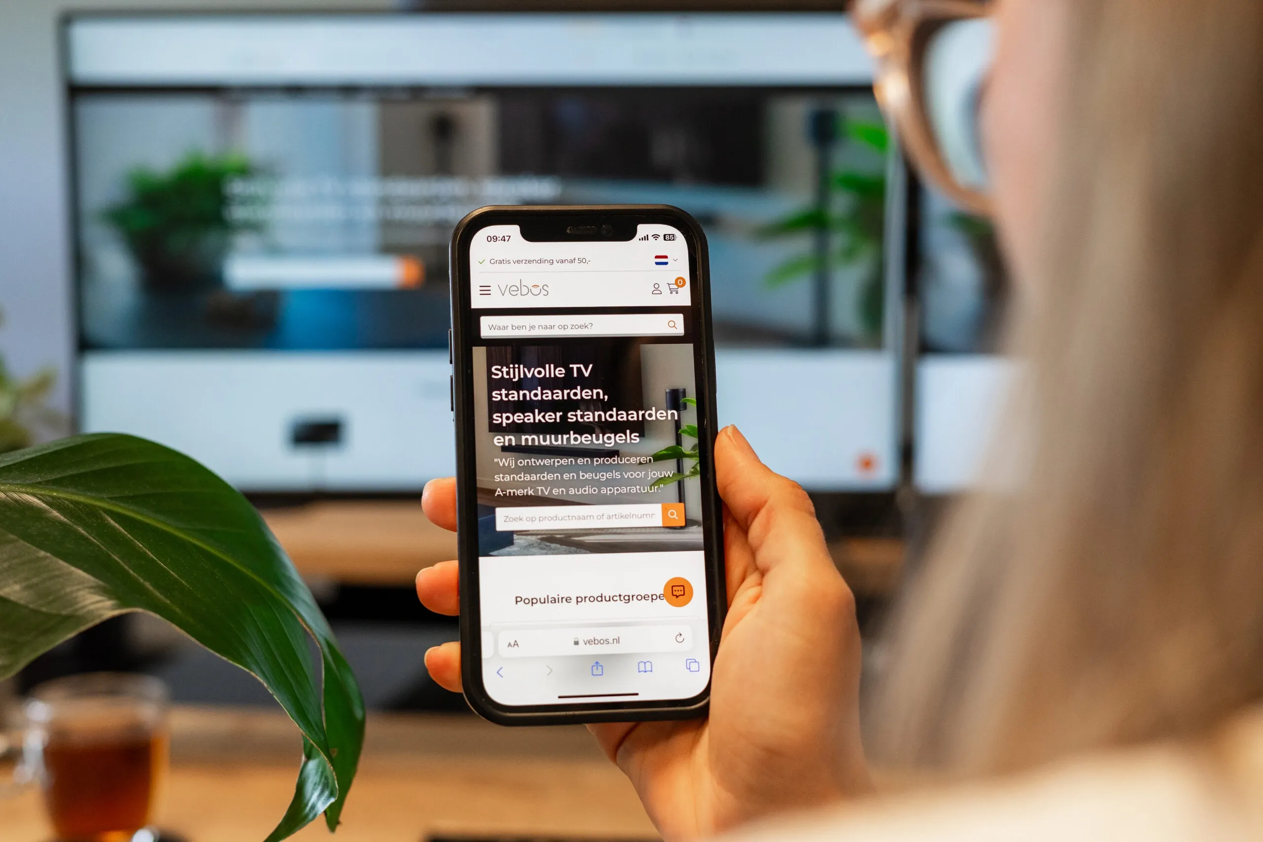 Webdevelopment voor websites en webshops Een webshop wat mobile responsive is gemaakt
